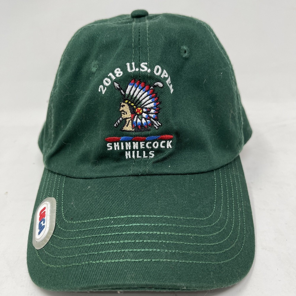 2018 US Open Shinnecock Hills USGA Member‎ Golf Cap Hat Green